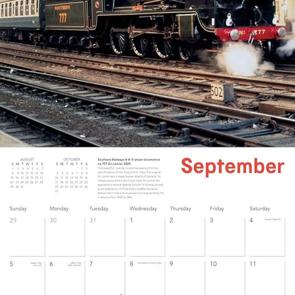 Flame Tree The Power of Steam Kalender 2027