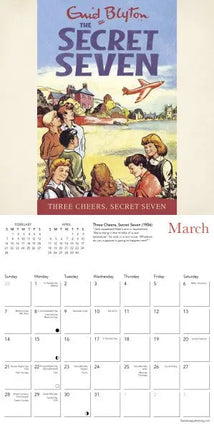 Flame Tree The Secret Seven Kalender 2027 Mini