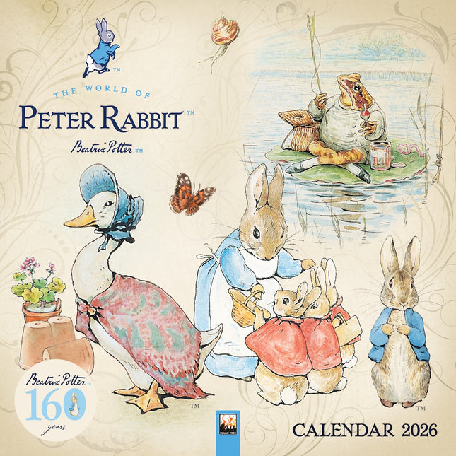 Flame Tree The World of Peter Rabbit Kalender 2026
