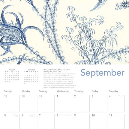Flame Tree True Blue Kalender 2027