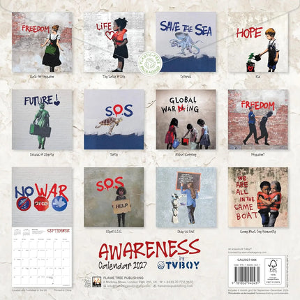 Flame Tree TVBOY: Awareness Kalender 2027