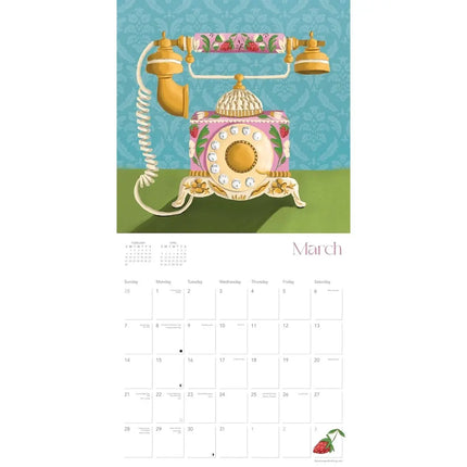 Flame Tree Vintage Home Kalender 2027