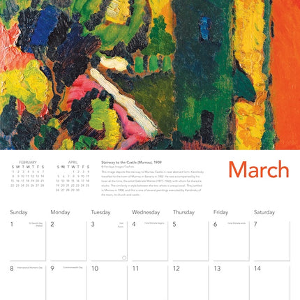 Flame Tree Wassily Kandinsky Kalender 2026