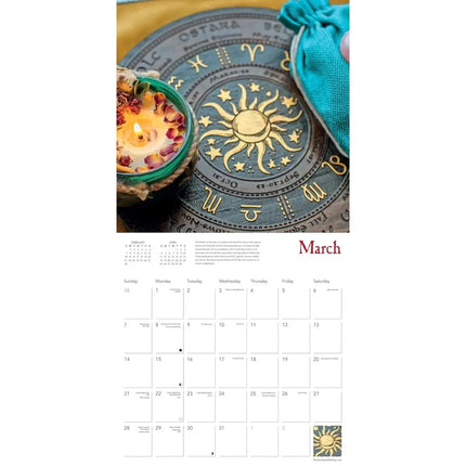 Flame Tree Wicca Kalender 2027