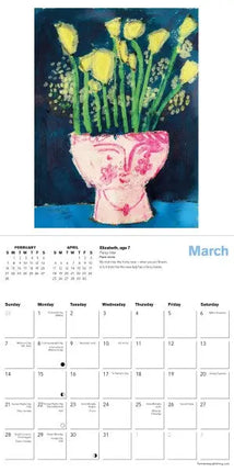 Flame Tree Young Artists Kalender 2027 Mini