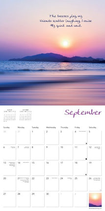 Flame Tree Zen Art & Poetry Kalender 2026