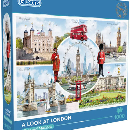 Gibsons A Look At London Puzzel 1000 Stukjes