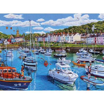 Gibsons Aberaeron Cardigan Bay Puzzel 1000 Stukjes