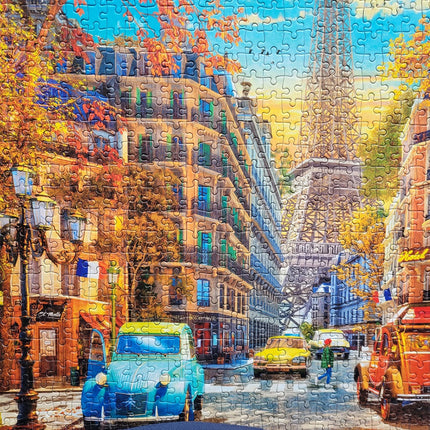 Gibsons Autumn in Paris Puzzel 1000 Stukjes
