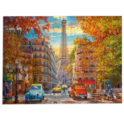 Gibsons Autumn in Paris Puzzel 1000 Stukjes
