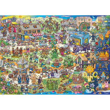 Gibsons Barmy Britain Puzzel 1000 Stukjes