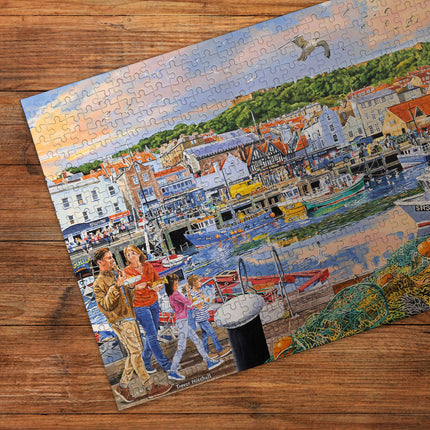 Gibsons Beside the Seaside Puzzel 4x 500 Stukjes