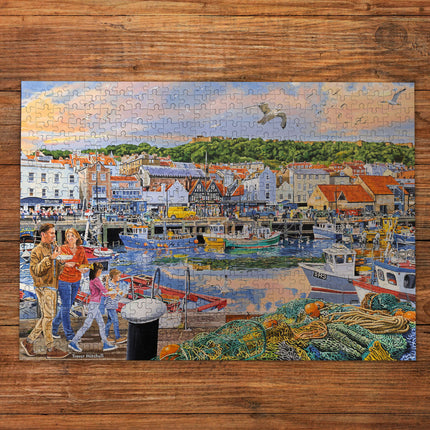 Gibsons Beside the Seaside Puzzel 4x 500 Stukjes