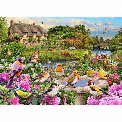 Gibsons Birdsong by the Stream Puzzel 1000 Stukjes