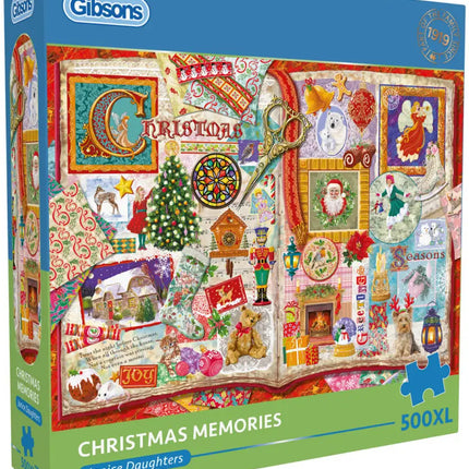 Gibsons Christmas Memories Puzzel 500 XL Stukjes