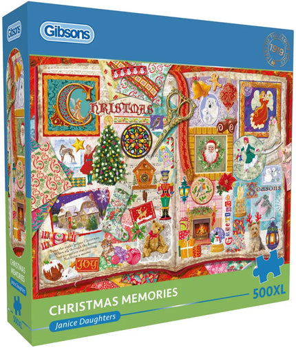 Gibsons Christmas Memories Puzzel 500 XL Stukjes