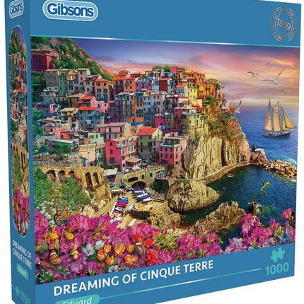 Gibsons Dreaming of Cinque Terre Puzzel 1000 Stukjes