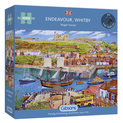 Gibsons Endeavour, Whitby Puzzel 1000 Stukjes