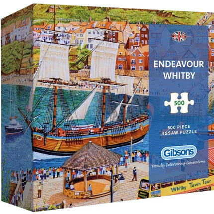 Gibsons Endeavour Whitby Puzzel 500 Stukjes