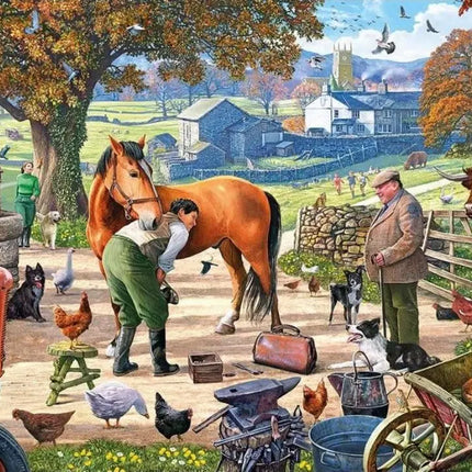 Gibsons Farrier on the Farm Puzzel 500 Stukjes