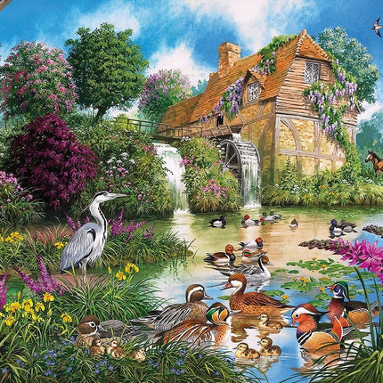 Gibsons Flora & Fauna Puzzel 4x 500 Stukjes