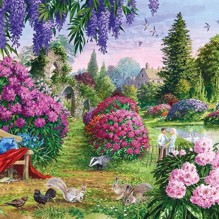 Gibsons Flora & Fauna Puzzel 4x 500 Stukjes