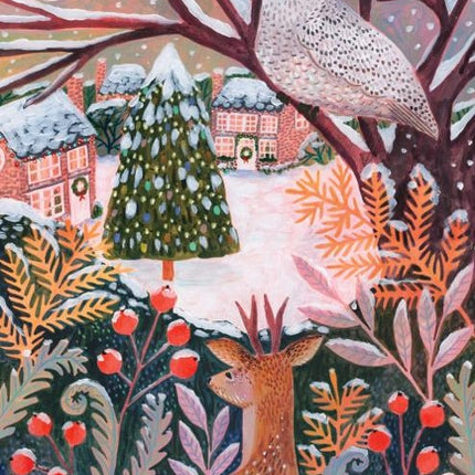 Gibsons Frosty Fauna Puzzel 3 x 500 Stukjes