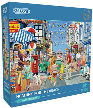 Gibsons Heading for the Beach Puzzel 1000 Stukjes