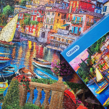 Gibsons Lake Como Puzzel 1000 Stukjes