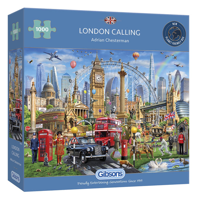 Gibsons London Calling Puzzel 1000 Stukjes