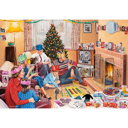 Gibsons Magic of Christmas Puzzel 4x 500 Stukjes