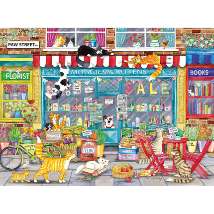 Gibsons Moggies & Kittens Puzzel 1000 Stukjes