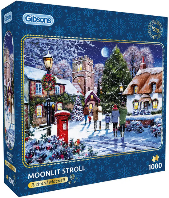 Gibsons Moonlit Stroll Puzzel 1000 Stukjes