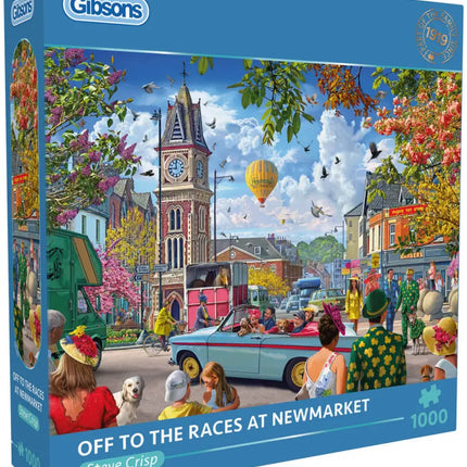 Gibsons Off to the Races at Newmarket Puzzel 1000 Stukjes