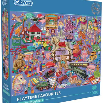 Gibsons Playtime Favourites Puzzel 1000 Stukjes