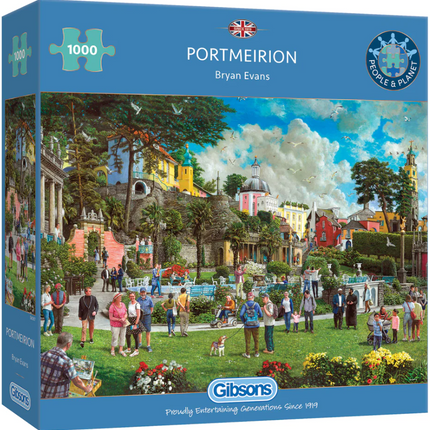 Gibsons Portmeiron Puzzel 1000 Stukjes