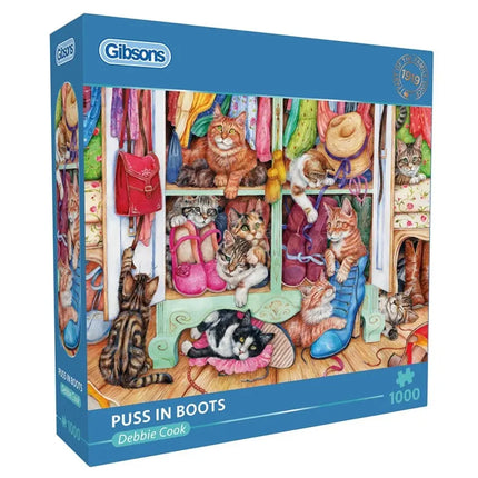 Gibsons Puss in Boots Puzzel 1000 Stukjes