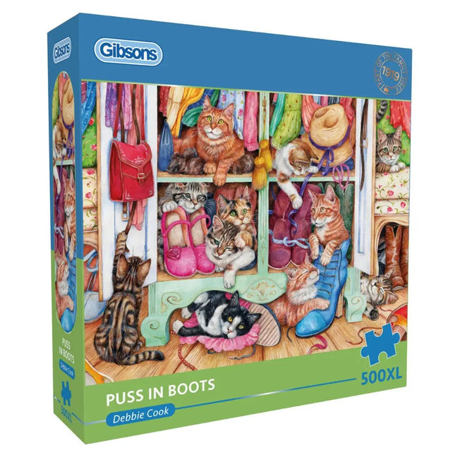 Gibsons Puss in Boots Puzzel 500 XL Stukjes