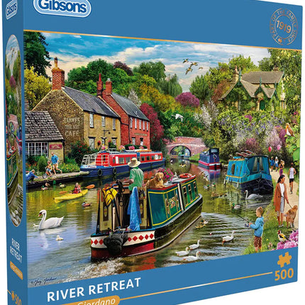 Gibsons River Retreat Puzzel 500 Stukjes