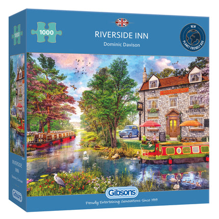 Gibsons Riverside Inn Puzzel 1000 Stukjes