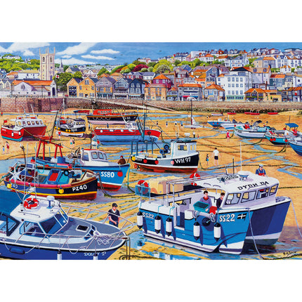 Gibsons Sand at St Ives Puzzel 1000 Stukjes
