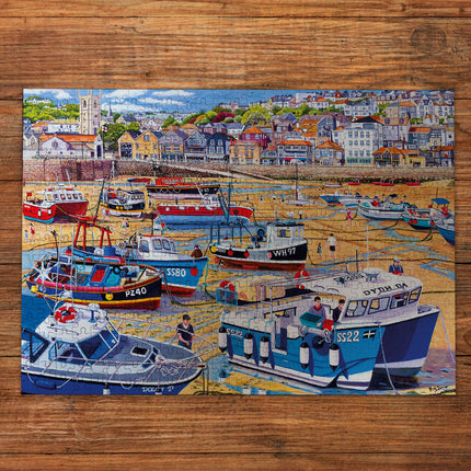 Gibsons Sand at St Ives Puzzel 1000 Stukjes