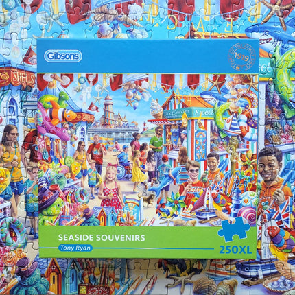Gibsons Seaside Souvenirs Puzzel 250XL Stukjes