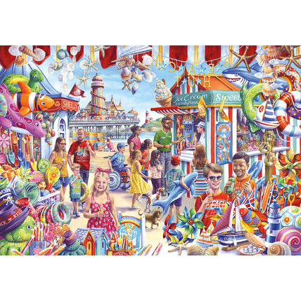 Gibsons Seaside Souvenirs Puzzel 250XL Stukjes