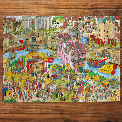 Gibsons Shakespeare Shake-up Puzzel 1000 Stukjes