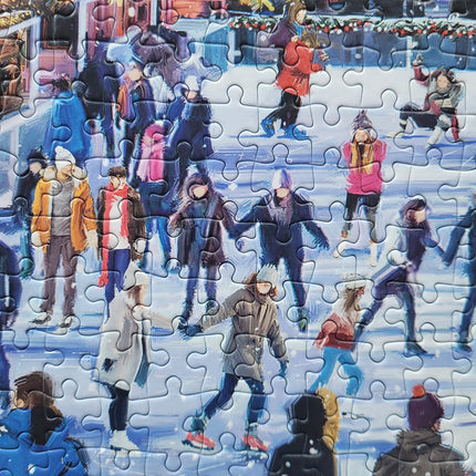 Gibsons Skating at Somerset House Puzzel 1000 Stukjes