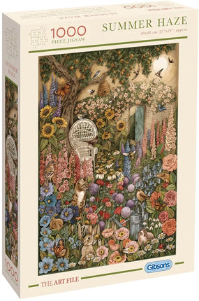 Gibsons The Art File - Summer Haze Puzzel 1000 Stukjes