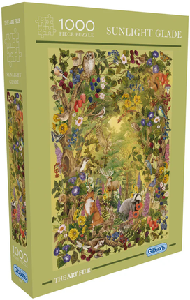 Gibsons The Art File - Sunlight Glade Puzzel 1000 Stukjes