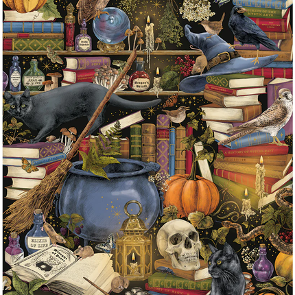 Gibsons The Art File - Witchcraft Puzzel 1000 Stukjes
