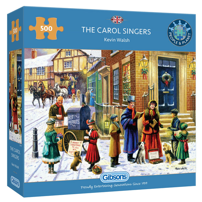 Gibsons The Carol Singers Puzzel 500 Stukjes